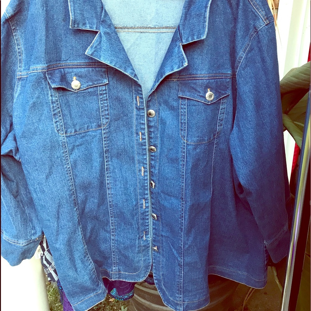 3x Mirror Image Denim Jacket perfect shape